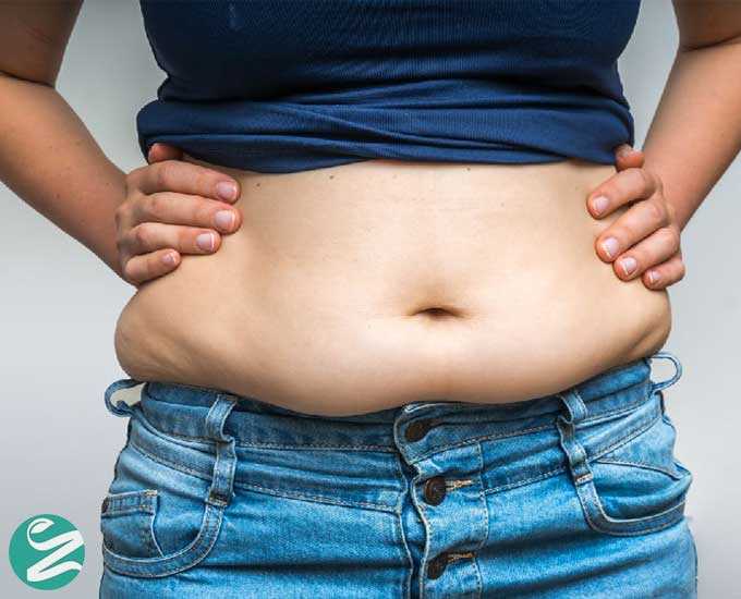 11 علت اصلی چاقی شکم و پهلو