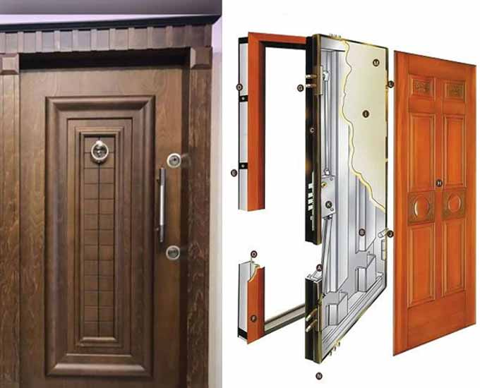 مراحل ساخت درب ضد سرقت سفارشی + قیمت و خرید