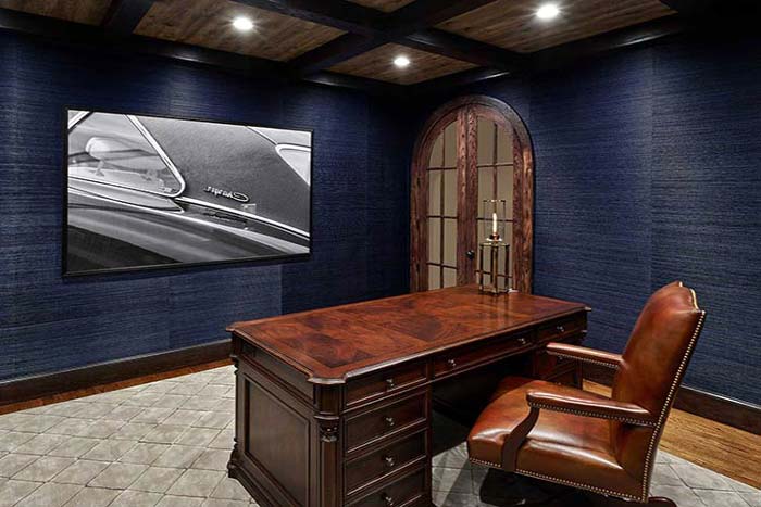 کاغذ دیواری اداری دفتر کار مدیریت