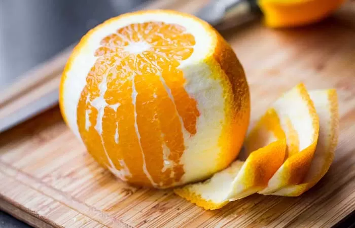 اسکراب پوست پرتقال برای پوست چرب
