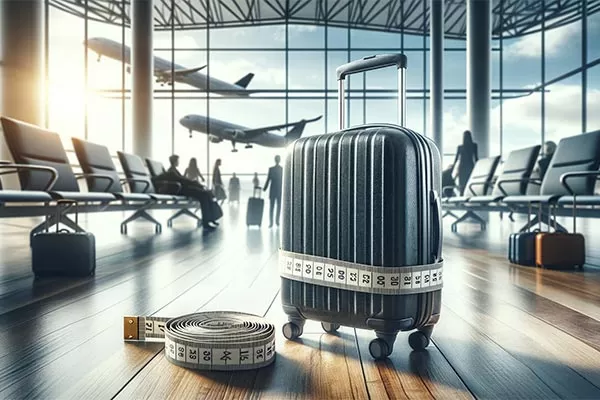 بررسی سایز چمدان‌های کابینی