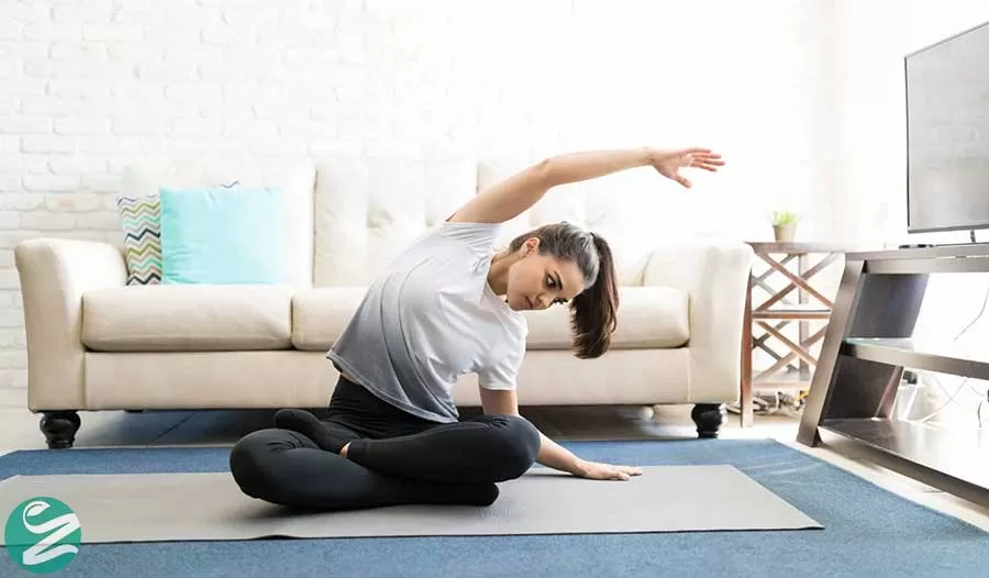 ورزش پیلاتس در خانه