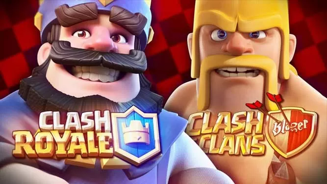 بازی کلش اف کلنز و کلش رویال
