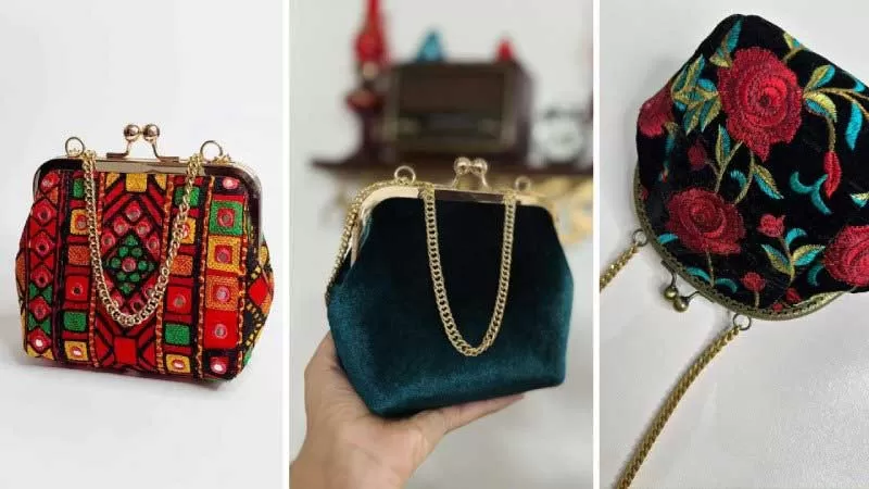 کیف پول هنری - برترین فروشگاه‌ آنلاین کیف هنری - نخ چین