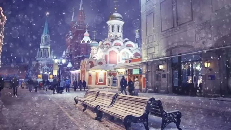 زمستان دیدنی روسیه