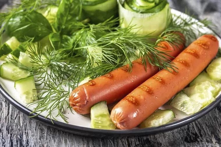 طرز تهیه سوسیس گیاهی