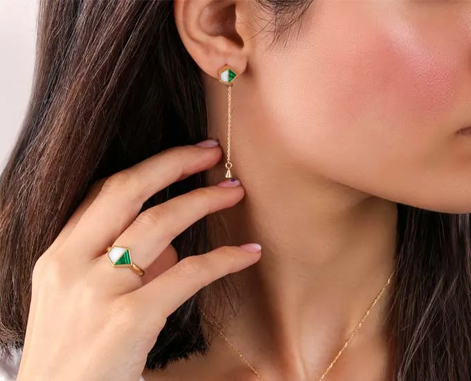 مدل‌های ست گردنبند و گوشواره طلا در سال 2025 رونمایی شد