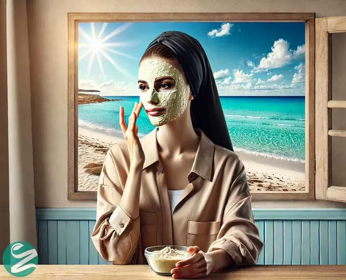 بهترین ماسک‌های صورت خانگی برای درمان آفتاب‌سوختگی