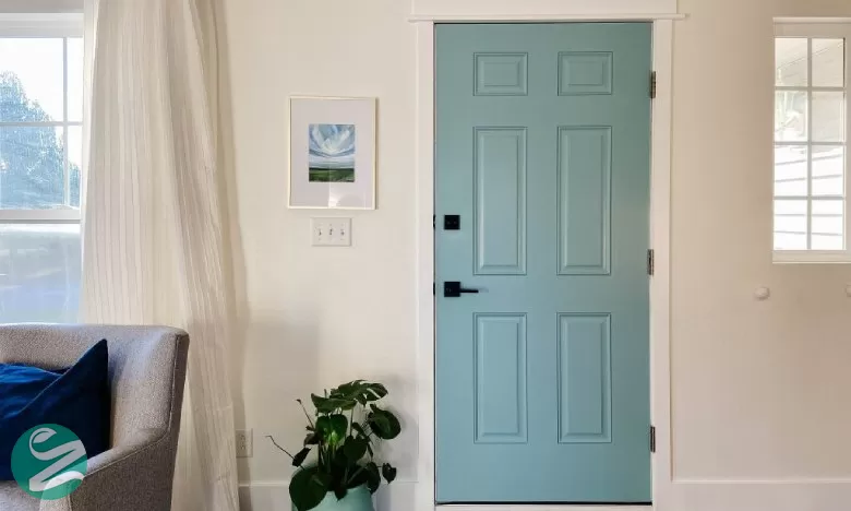 رنگ درب اتاق خواب سبز