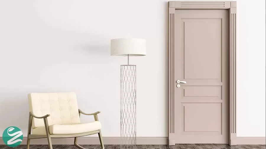 15 ایده رنگ درب اتاق خواب: رنگ‌های خنثی و آرامش بخش