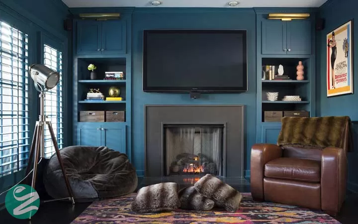 دکوراسیون رنگی _ استفاده از فرش‌های رنگی