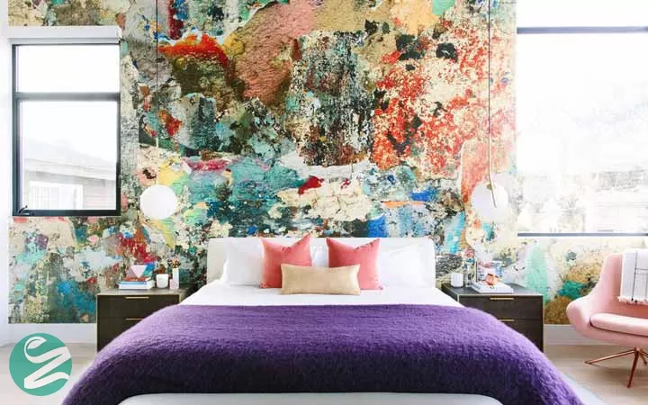 دکوراسیون رنگی _ دیوارِ رنگی