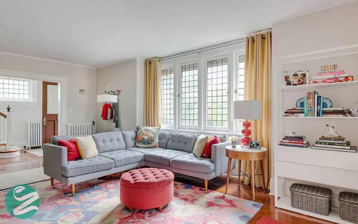 دکوراسیون رنگی _ استفاده از فرش با طرح‌های زیبا