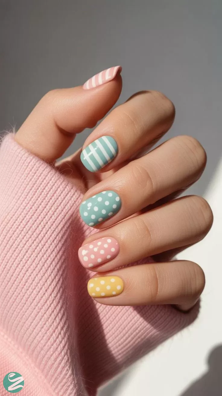 مدل ناخن جدید دخترونه فانتزی