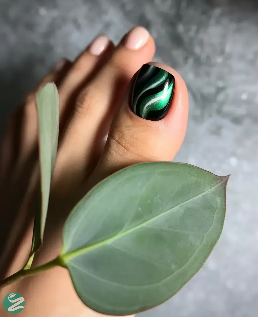 طرح لاک ناخن