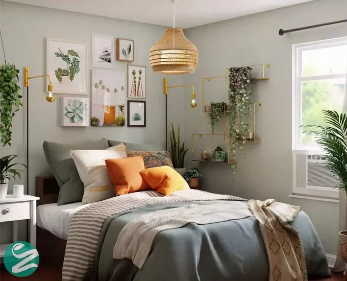 بهترین گیاهان برای اتاق خواب | 7 گیاه عالی برای دکوراسیون و سلامت اتاق خواب