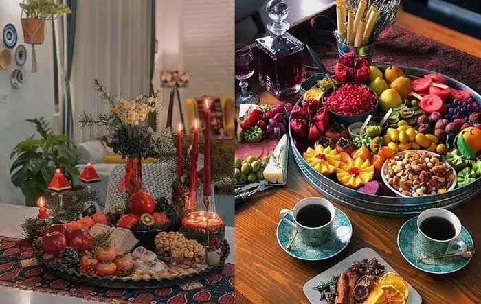 میوه های شب یلدا