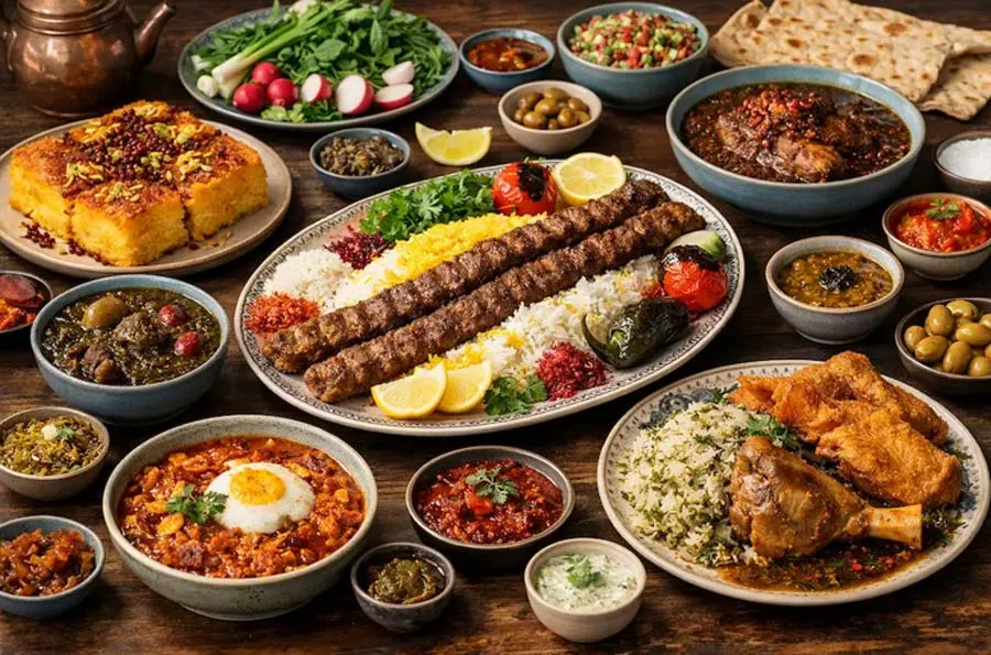 لیست غذای ایرانی برای مجالس مهمانی شام و دورهمی