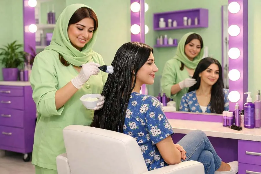 معرفی آموزشگاه حرفه‌ای کراتین مو تهران