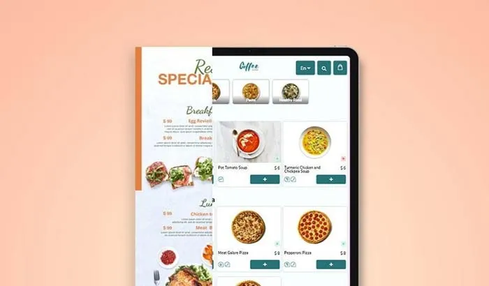 How to Create an Interactive Tablet Digital Menu for Restaurant Using Lira Screen