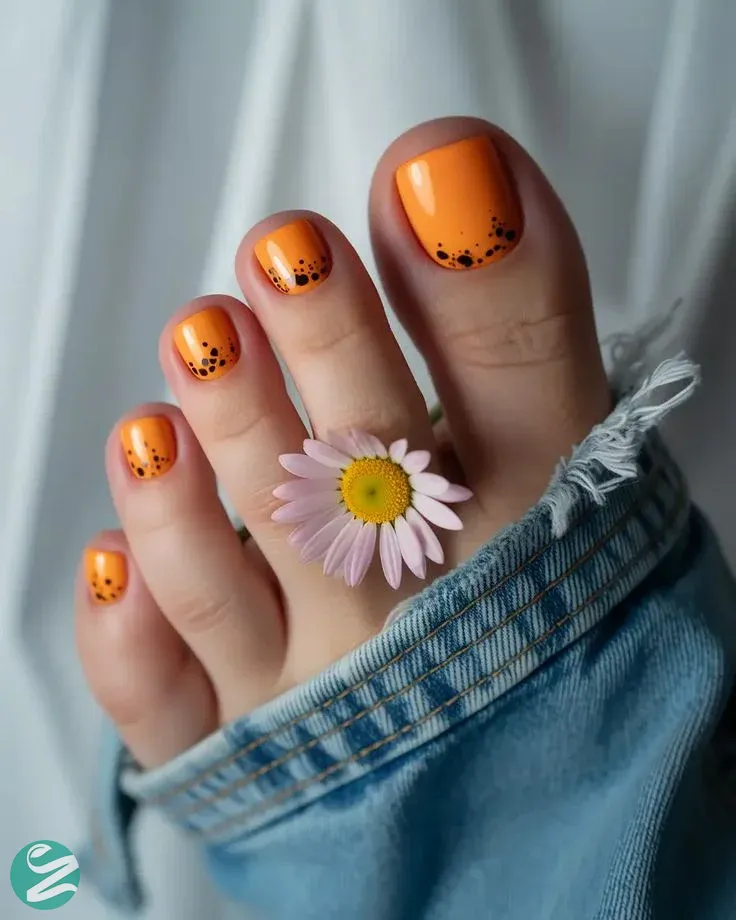 مدل‌های ژلیش ناخن پا