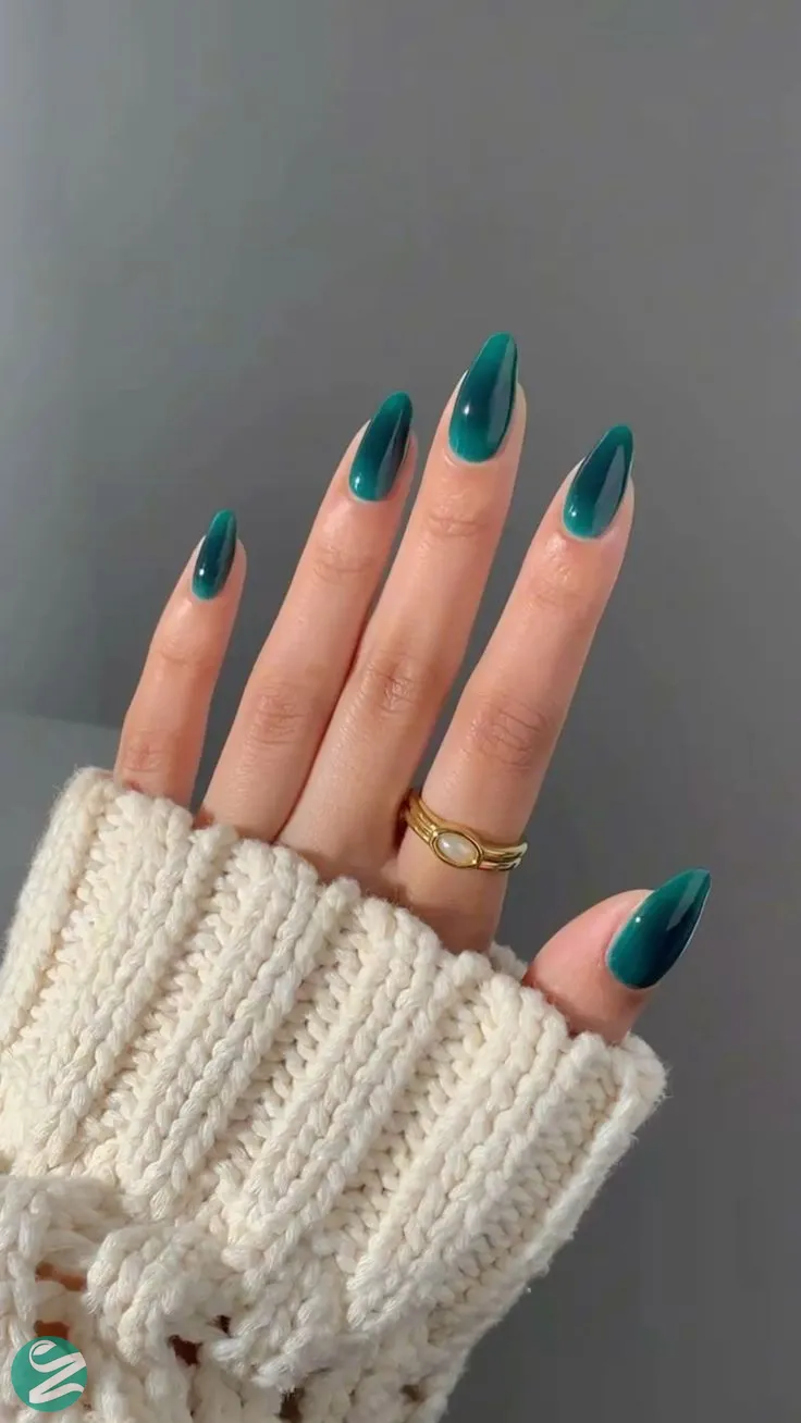 لاک ناخن ژل آیس سبز