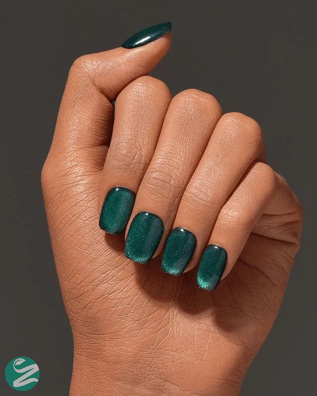 لاک ناخن ژل آیس سبز