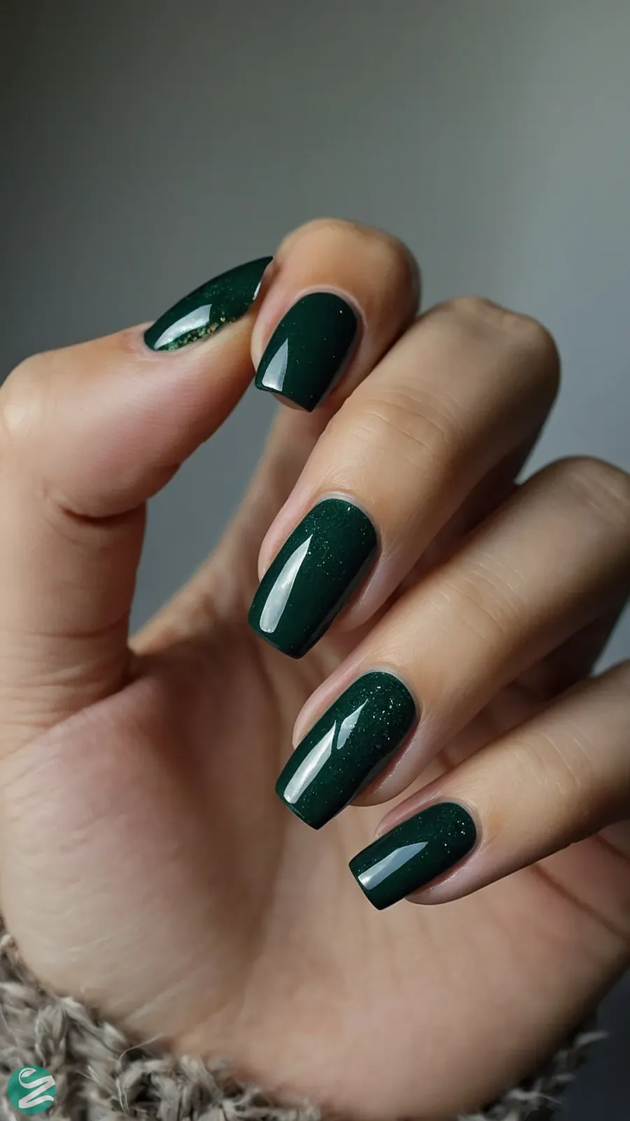 لاک ناخن ژل آیس سبز