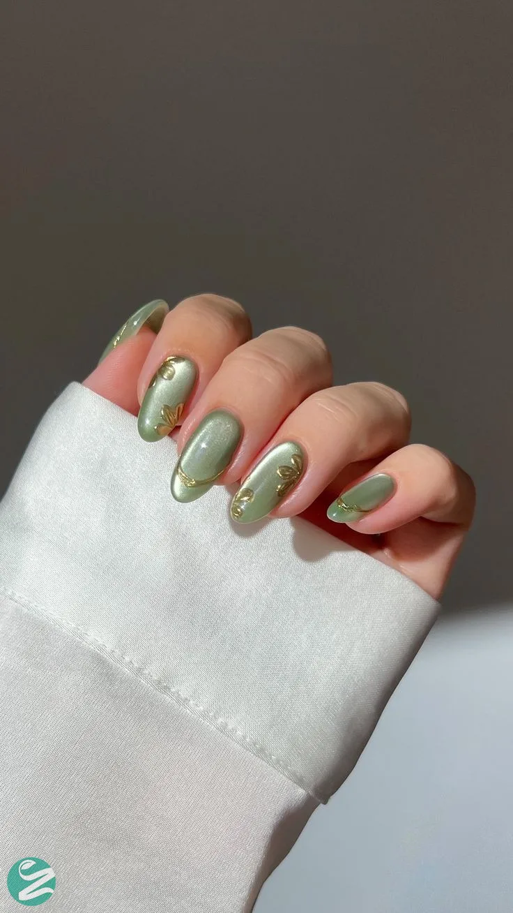 لاک ناخن ژل آیس سبز