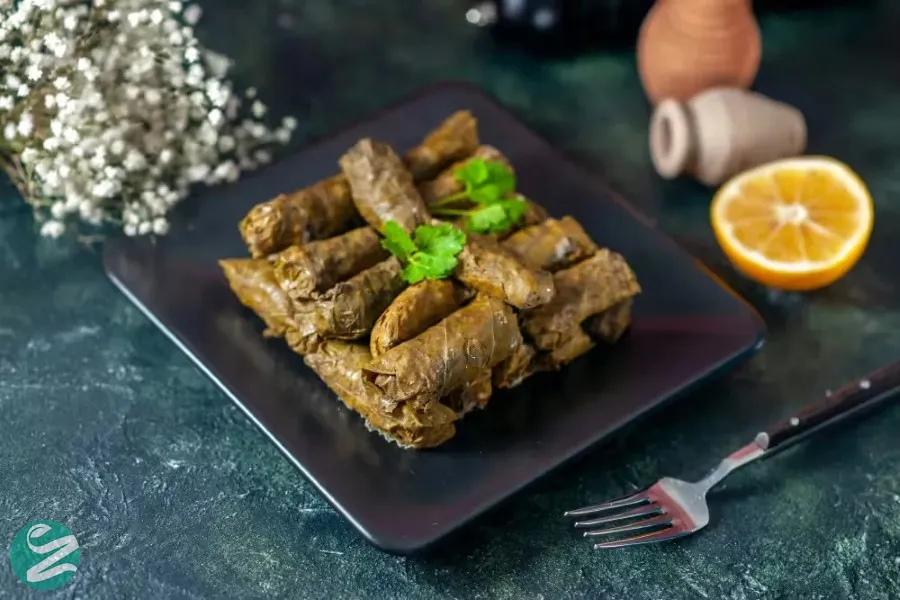 دلمه بدون برنج