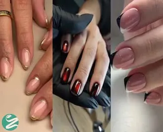 17 مدل ناخن کوتاه شیک؛ از ساده و مینیمال تا گلدونی و دخترانه