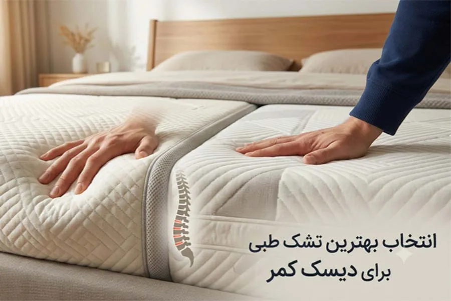 راهنمای خرید تشک طبی برای دیسک کمر+معرفی مدل ها