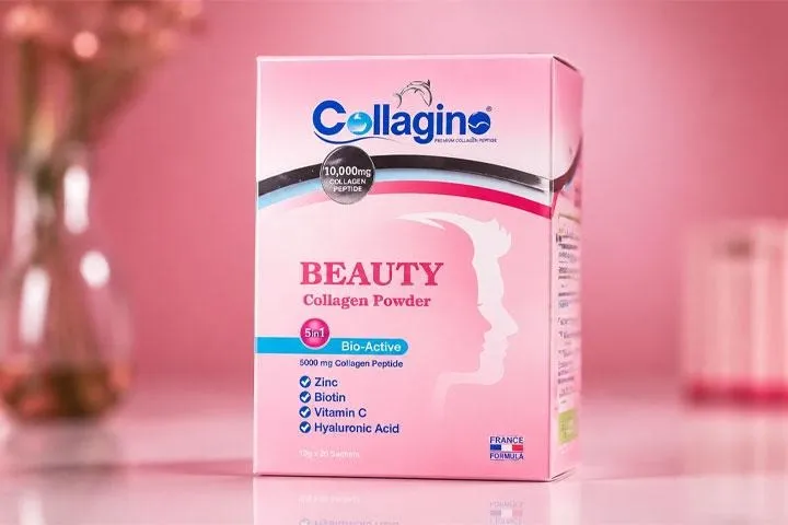پودر کلاژینو صورتی