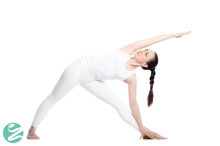 حالت مثلث (Triangle Pose)