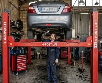 راهنمای جامع خرید جک چهار ستون لانچ؛ بهترین بالابر برای میزان فرمان و کارهای تخصصی