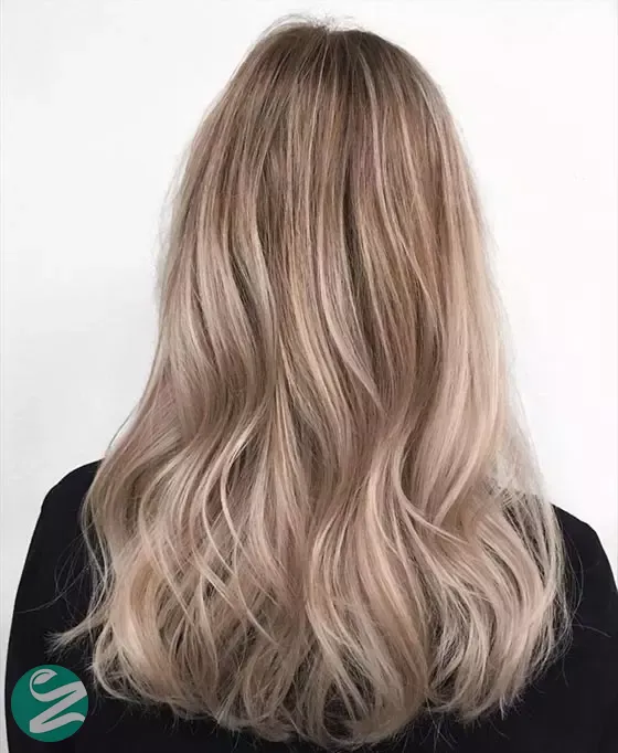 بلوند خاکستری متوسط