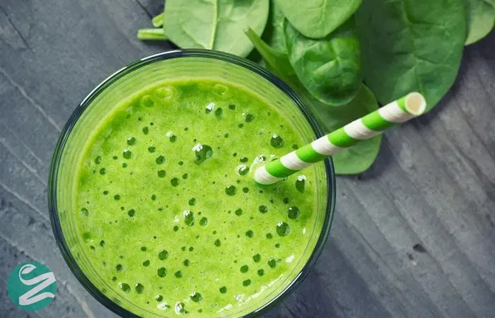 پروتئین شیک سبز خانگی