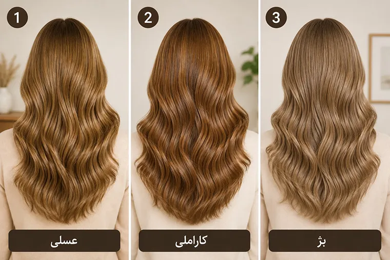ترکیب رنگ‌های روشن برای موهای سفید بدون دکلره