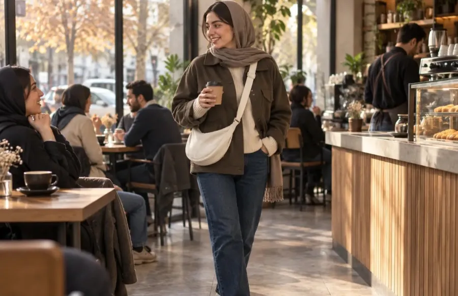 استایل کژوال زنانه برای پاییز و زمستان؛ ۵ ست گرم و ساده