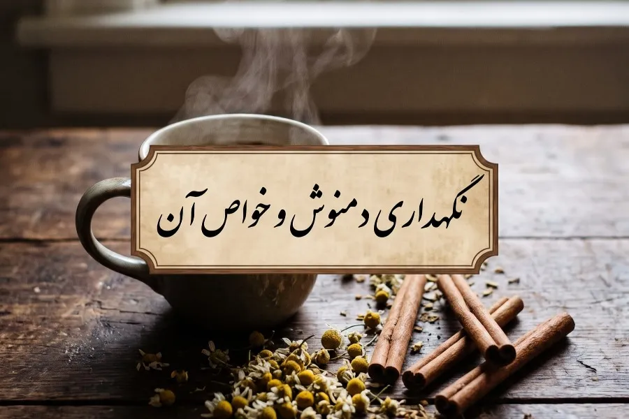 نگهداری دمنوش و حفظ خواص آن در جعبه دمنوش