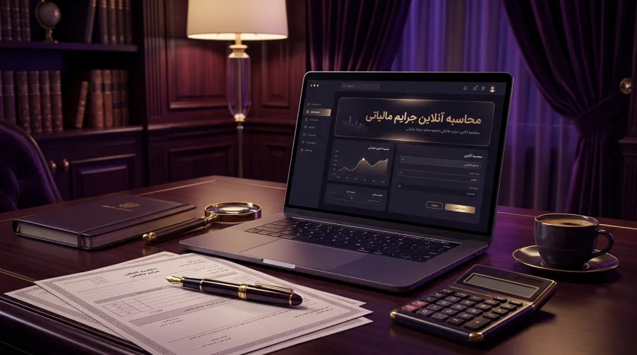 محاسبه آنلاین جریمه مالیاتی 1405 + فرمول‌ها و شرایط بخشودگی