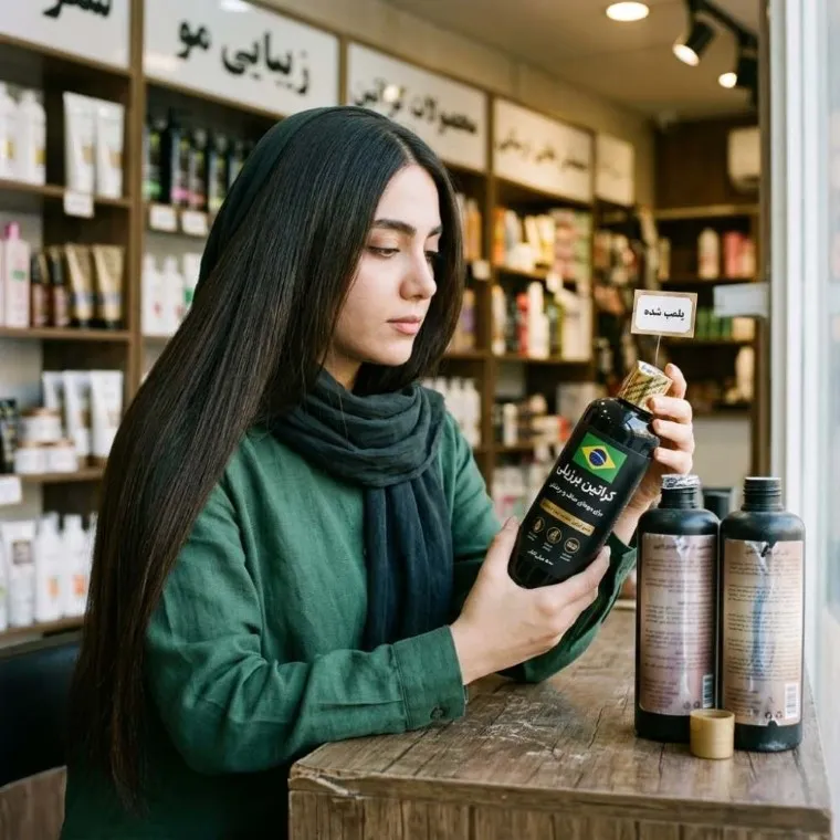 تشخیص کراتین برزیلی اصل